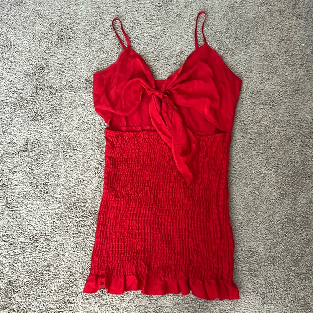 SHEIN RED DRESS